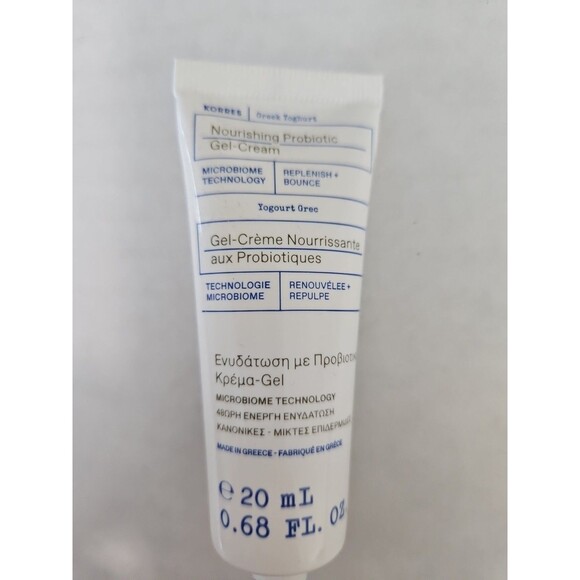 Korres Greek Yoghurt Nourishing Probiotic Gel-Cream, 20ml Sealed - Picture 1 of 6
